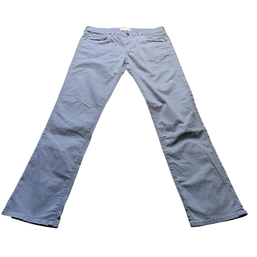 CITIZENS OF HUMANITY Gage Slim Straight Grey Blue Pants Men's Size 34
